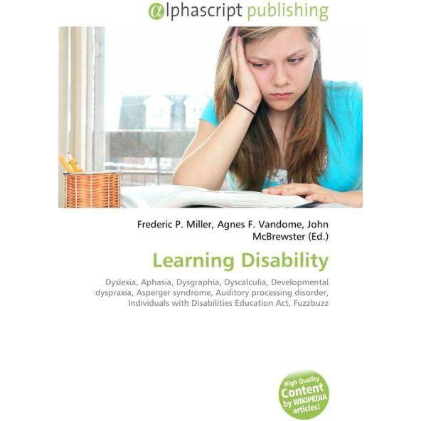 Learning Disability, Fachbücher von Agnes F. Vandome, Frederic P. Miller, John McBrewster