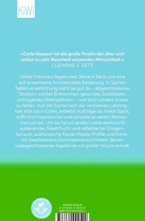 Produktbild Freizeit (Deutsch, Carla Kaspari, 2022)