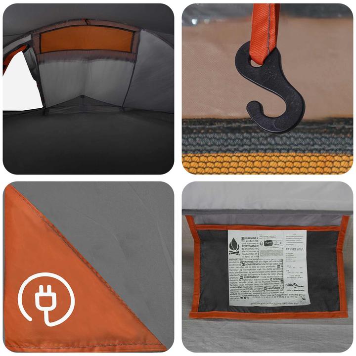 Produktbild vidaXL Trekkingzelt (3.10 kg, 4 Personen)