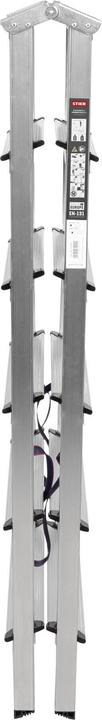 Actual product image Stier Steps Stepladder 2x6 steps accessible on both sides FI-6 (Stepladder)