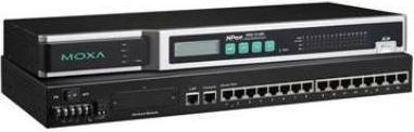 Moxa NPORT 6650-16-48V - 16-port RS-232422485 to Ethernet secure terminal server, 48 VDC input