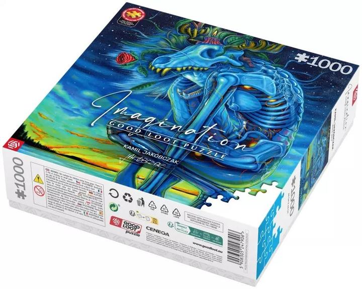 Actual product image Cenega Puzzle Good Loot Imagination - Kamil Jakóbczak: Weisser Wolf 1000 Stück(e) (1000 pieces)
