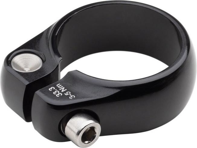 Actual product image Salsa Lip-Lock Seat Clamp, black