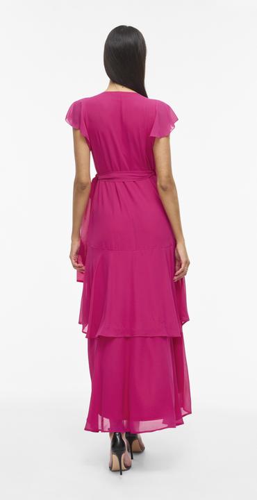 Image du produit Vila VIURA Maxi Kleid mit V-Ausschnitt (40)