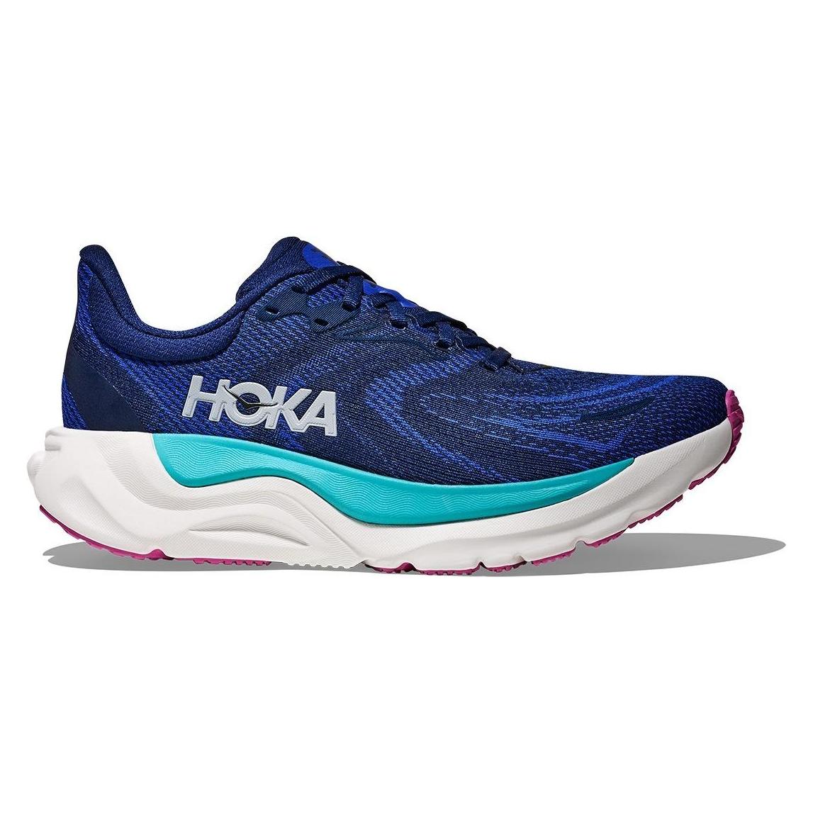 Hoka, Damen, Laufschuhe, Arahi 8 (38), Schwarz, Rosa