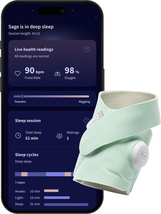 Image du produit Owlet Chaussette de rêve (Babyphone Audio, 50 m)