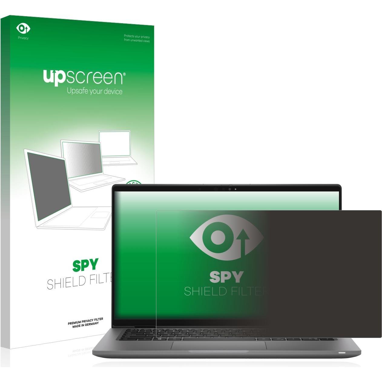 upscreen Spy Shield Blickschutzfilter (14", 16 : 9), Notebook Schutzfolie
