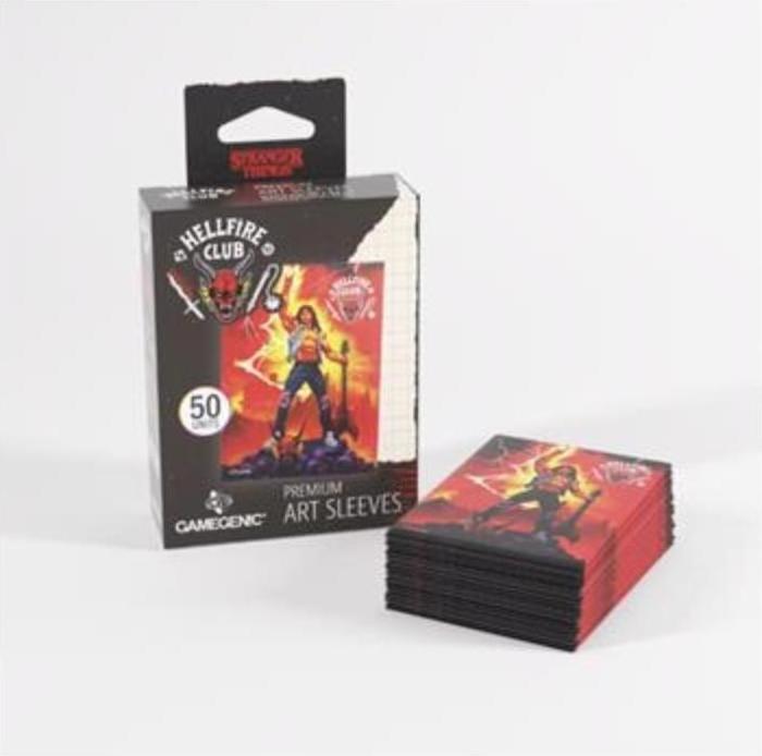 Gamegenic Stranger Things - Hellfire Club Art Sleeves Eddie Munson Sprachunabhängig