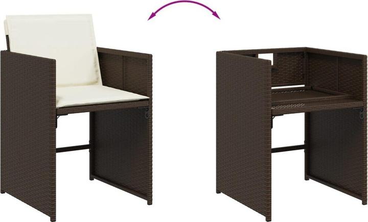 Produktbild vidaXL Garten Essgruppe