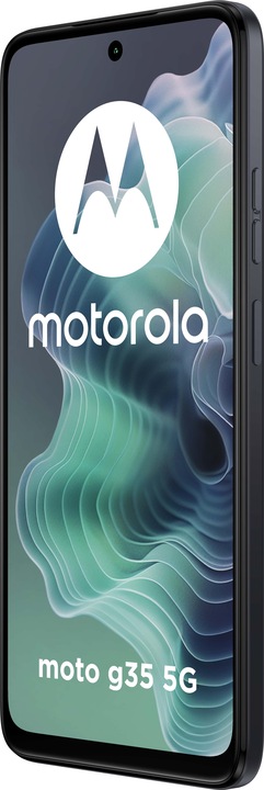 Actual product image Motorola Moto g35 5G 4-256Gb 6.72" 120Hz (256 GB, Midnight Black, 6.72", Dual SIM, 50 Mpx, 5G)