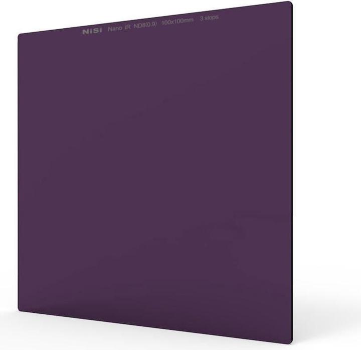 Produktbild Nisi Nano IR ND8 (0.9) 100x100mm 3 Stop (100 mm, ND- / Graufilter, 100 mm)