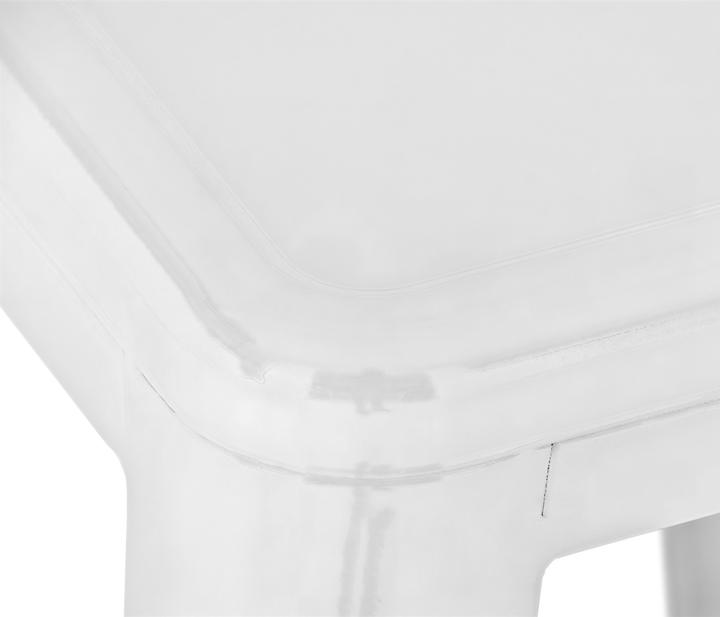 Produktbild CLP 4er Set Barhocker Joshua, weiss