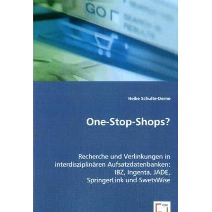 One-Stop-Shops?, Fachbücher