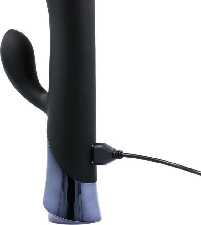 Produktbild Virgite Havana Wiederaufladbarer Silikonvibrator Mit Anschlagkaninchen Und Anschlagwelle