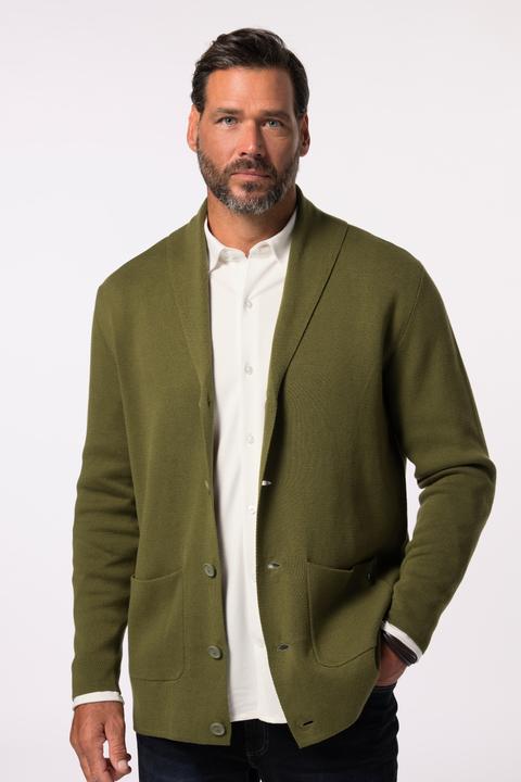 Produktbild JP1880 JP 1880 Strickjacke, CashmereTouch, Schalkragen, bis 7 XL (7XL)