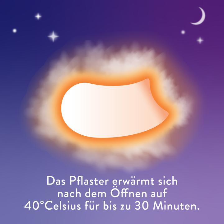 Actual product image Megrhythm Warmth Patch Good Night (5 x)