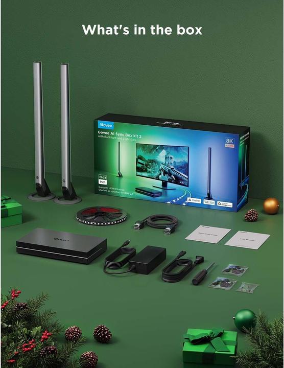 Produktbild Govee AI Sync Box 2 - 27-34 inch PC