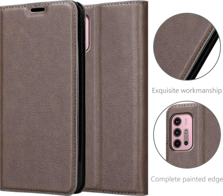 Produktbild Cadorabo Book Invis. Magnet Hülle (Motorola Moto G10, Motorola Moto G30)