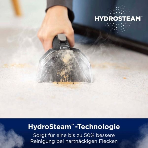 Image du produit Bissell Aspirateur laveur SpotClean HydroSteam Pro Noir