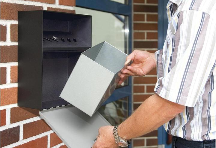 Produktbild Wedo Wandascher mit Wetterschutzdach