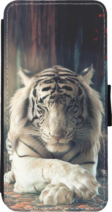 Actual product image PhoneLook Coque Wallet noir Zen Tiger (Apple iPhone 11)