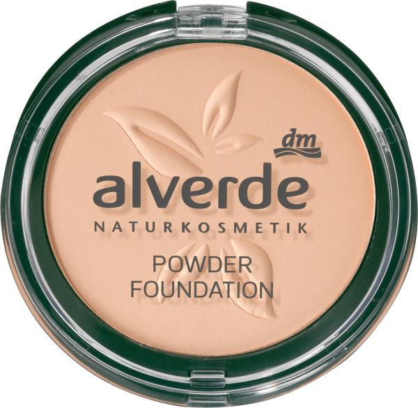 Produktbild dm alverde Make-up Powder Foundation velvet sand 20, LSF 6