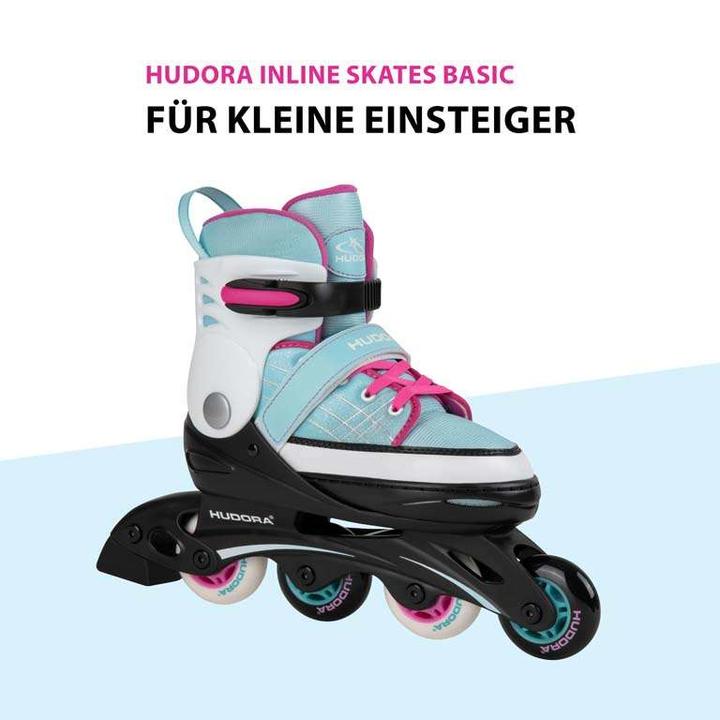 Produktbild Hudora HDO Inline Skates Basic, mint Gr. 30-33 37342 (30, 31, 32, 33)