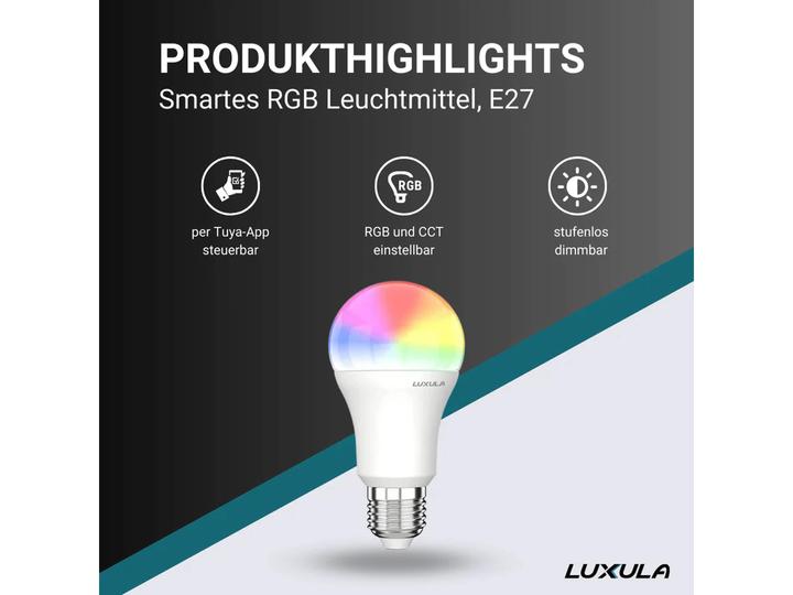 Produktbild Luxula LED-Lampe (E27, 906 lm, 1x)