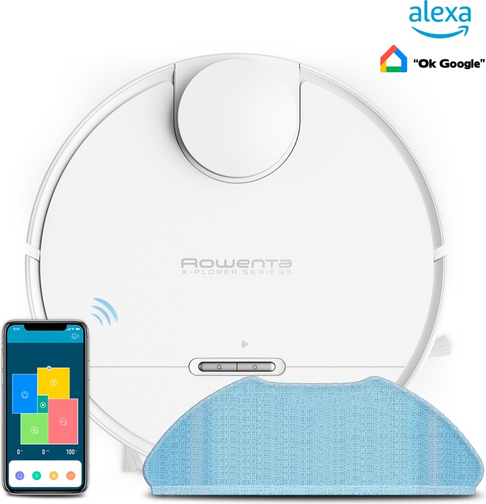 Actual product image Rowenta Explorer S95 Total Care (Vacuum mopping robot)