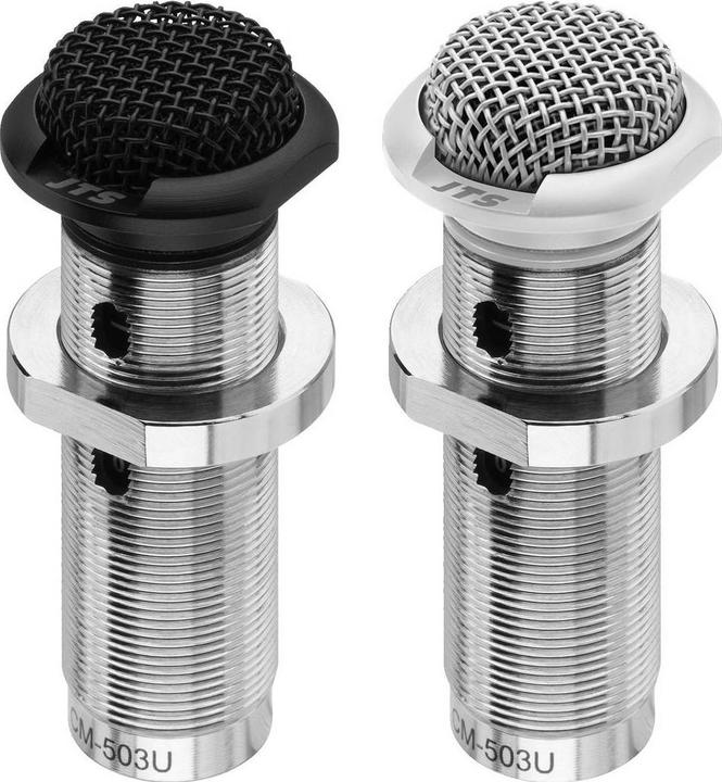 Actual product image JTS Built-in electret microphones
