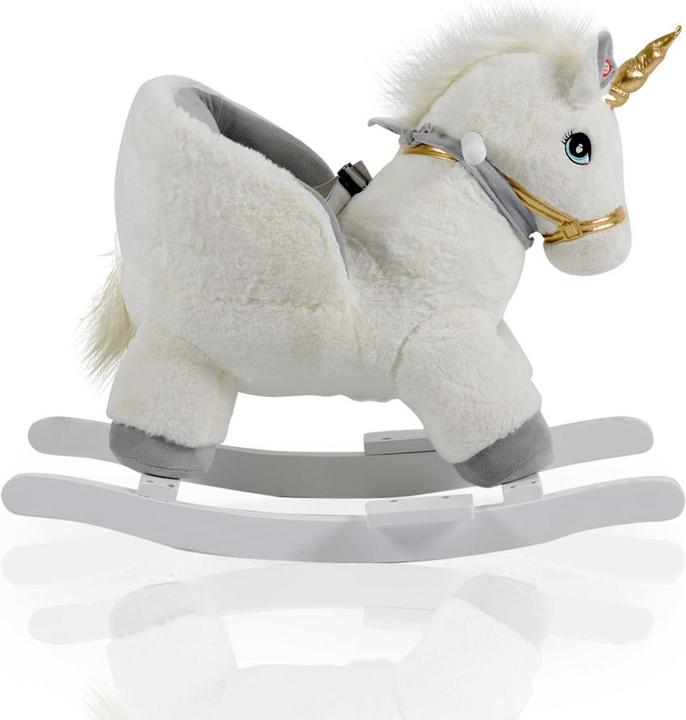 Actual product image Moni Plush unicorn rocking animal Moon
