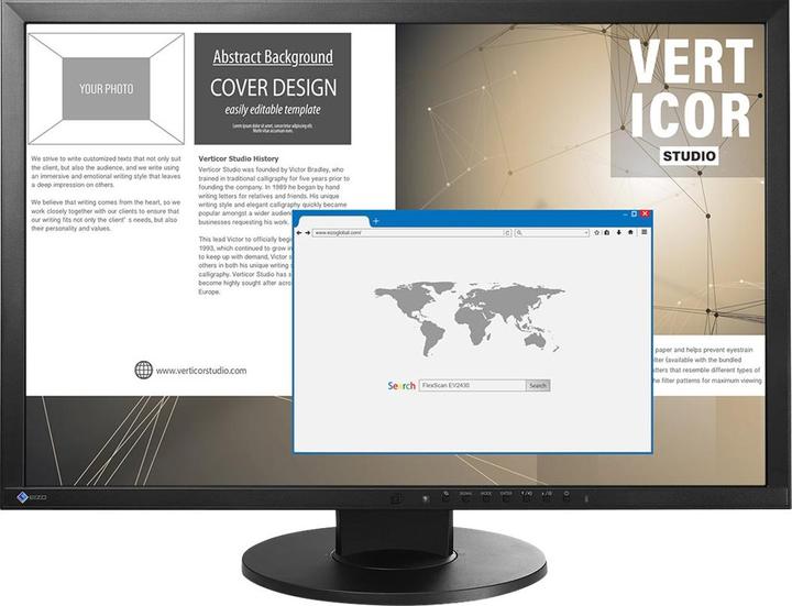 Actual product image Eizo EV2430 (1920 x 1200 pixels, 24")