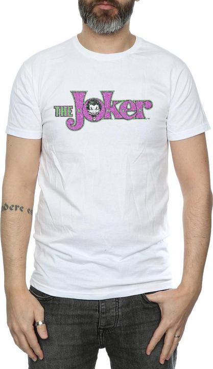 Produktbild The Joker Crackle Logo TShirt (S)