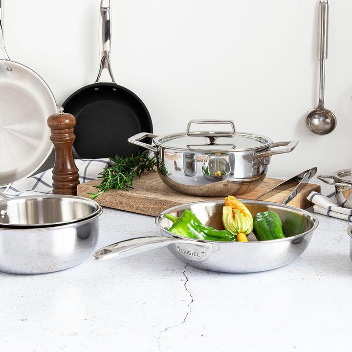 Produktbild Cristel Kochtopf Castel'Pro 16 cm (16 cm, Kochtopf, Edelstahl)
