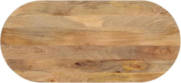 Produktbild VidaXL Tischplatte Holzplatte Massivholzplatte 140x60x2,5cm Oval Mangoholz (140 x 60 x 2.5 cm)