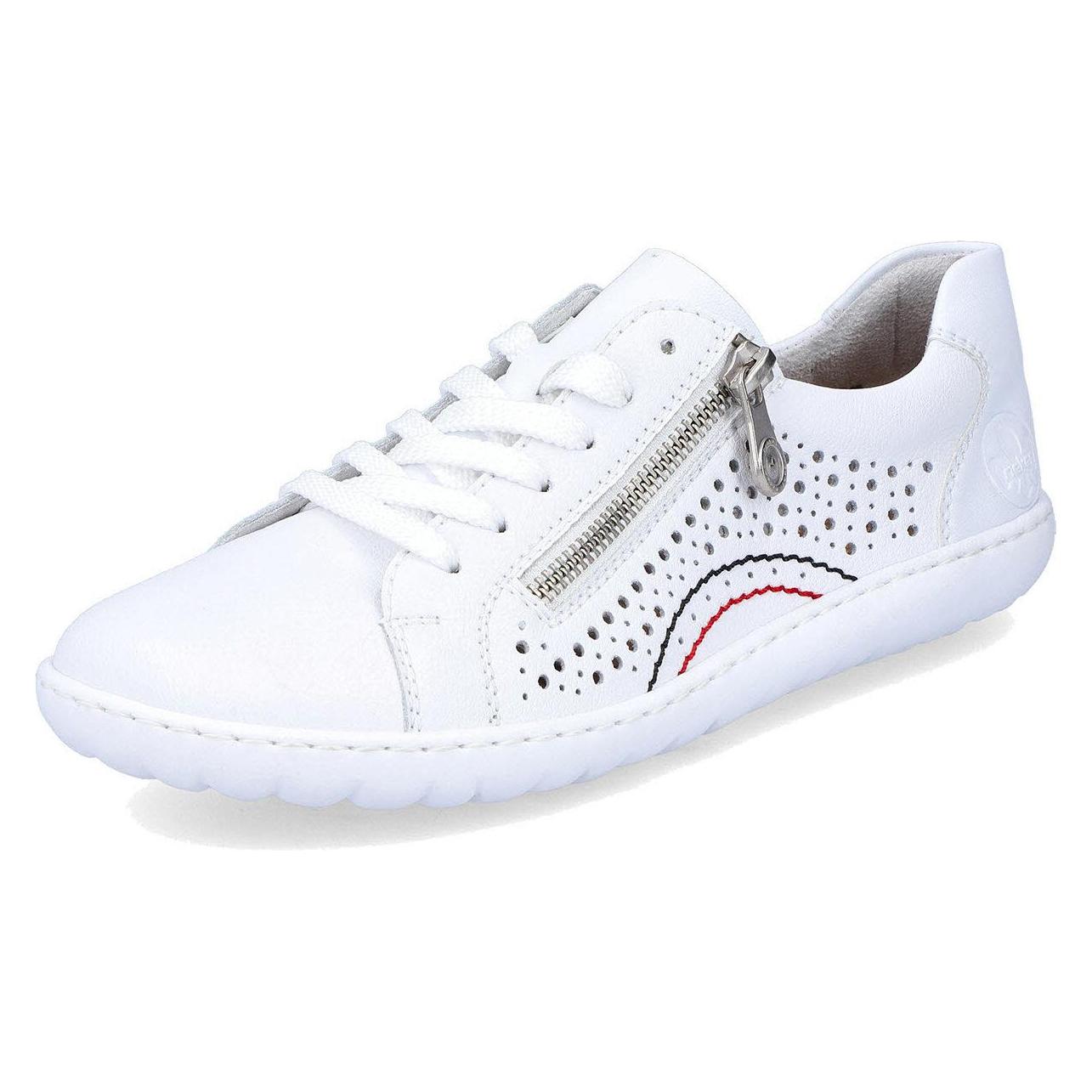Rieker, Vrouwen, Lace-Ups, 52824 - 46028, Wit, (39)