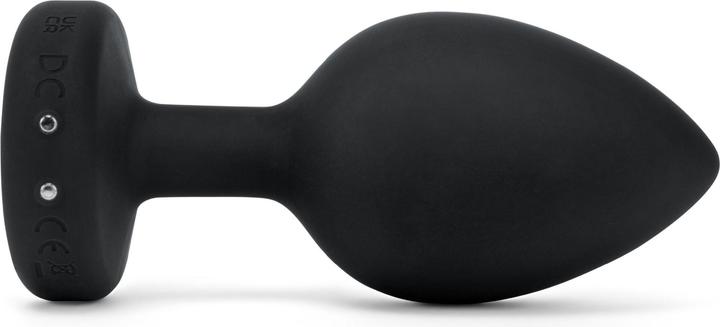 Actual product image B-Vibe Vibrating Jewel Plug XXL Black