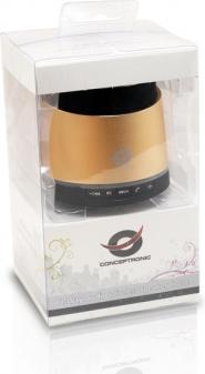 Produktbild Conceptronic Bluetooth 3.0 Speaker + Freisprecheinr. gold