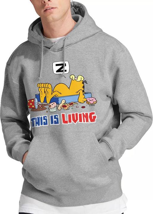 Produktbild Garfield This Is Living Kapuzenpullover (M)