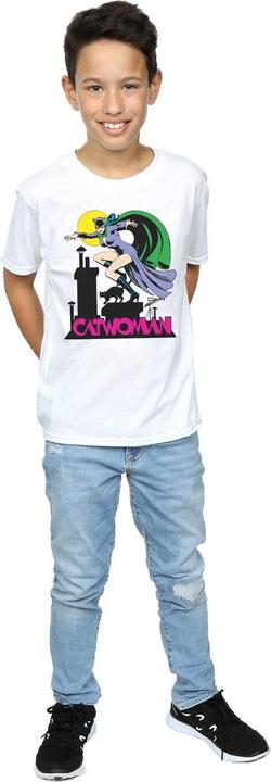 Produktbild Catwoman Text Logo TShirt Jungen (140, 146)
