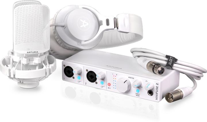 Image du produit Arturia MiniFuse Recording Pack White