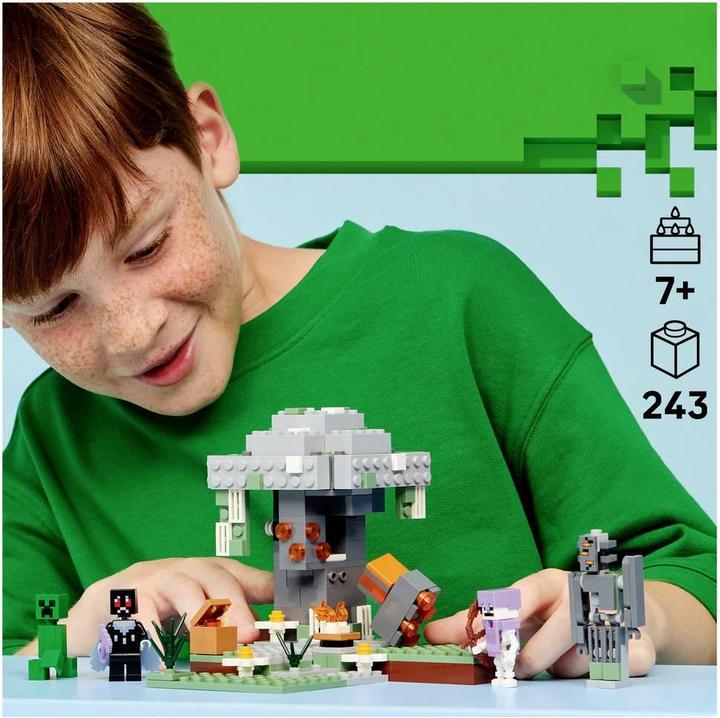 Actual product image LEGO Blasser Garten (LEGO Minecraft)