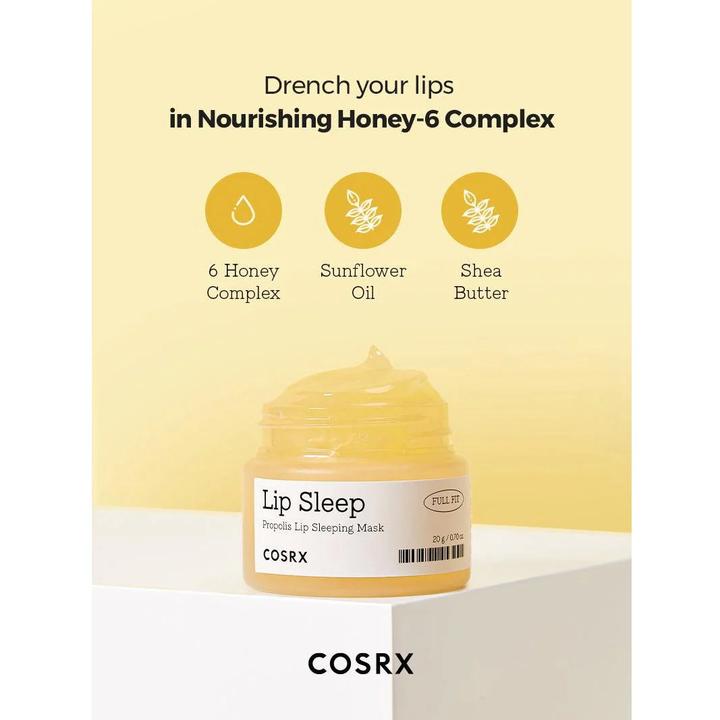 Image du produit Cosrx Masque de sommeil pour les lèvres à la propolis Full Fit (20 ml)