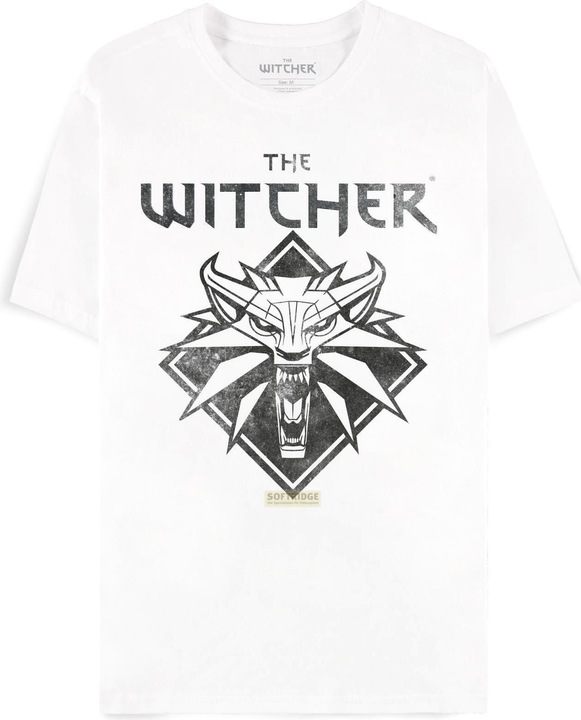 Difuzed The Witcher - Wolf's Emblem Men's Short Sleeved T-shirt - M (M)