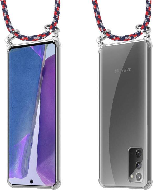 Produktbild Cadorabo TPU Handy Kette SILBER Cover