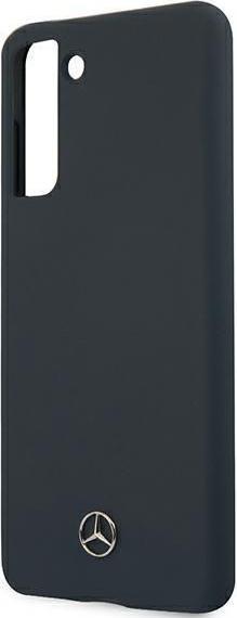 Image du produit Mercedes MEHCS21MSILNA S21 + G996 blue / blue hard case, silicone line (Samsung Galaxy S21+)
