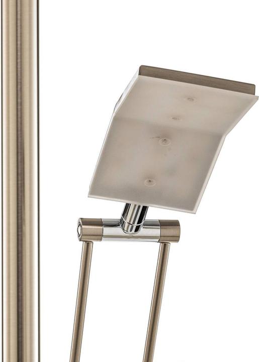 Produktbild Lucande Hadlee LED-Stehleuchte, nickel (5000 lm)