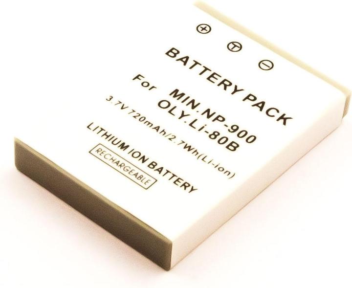 Produktbild AGI Akku kompatibel mit Intova IC-12 - Akku - 600 mAh (Kamera Akku)