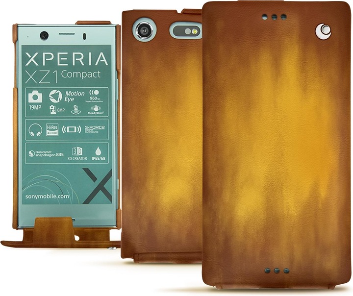 Actual product image Noreve Leather cover vertical (Sony Xperia XZ1 Compact)