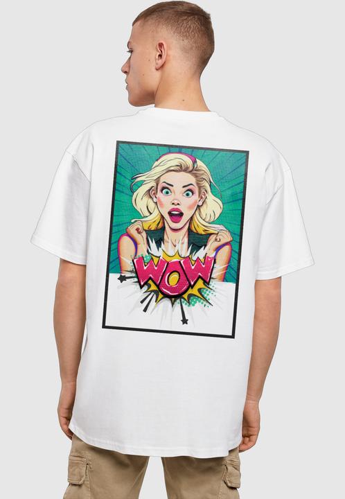 Produktbild Merchcode WOW Comic Heavy Oversized Tee - 116851 (XXL)